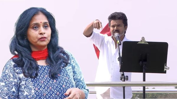 எப்பவுமே நாங்க தான்..அதிமுக இடத்தில் விஜய்யா? எம்ஜிஆர், ஜெ., இல்லாமல் அரசியலே இல்லை! சசிரேகா சுளீர்!