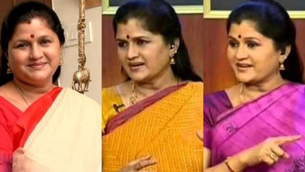 சன் டிவி நிர்மலா பெரியசாமியின் ஸ்டன்னிங் ஜர்னி.. “பாலிடிக்ஸ் வர்றீங்களா?னு கலைஞர் கேட்டதுமே! பார்ரா