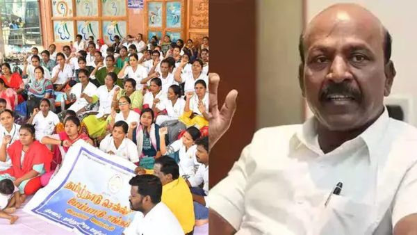 ஒப்பந்த செவிலியர்கள் கோரிக்கை ஏற்பு.. முதல் கட்டமாக 1,000 பேர் பணி நிரந்தரம்.. அமைச்சர் மா.சு