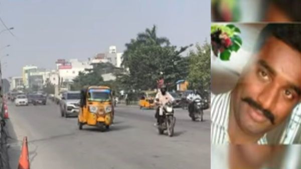 சென்னையில் போதையில் தாறுமாறாக காரை ஓட்டிய நபர்.. துரத்தி சென்ற காவலர் கார் மோதி உயிரிழப்பு!