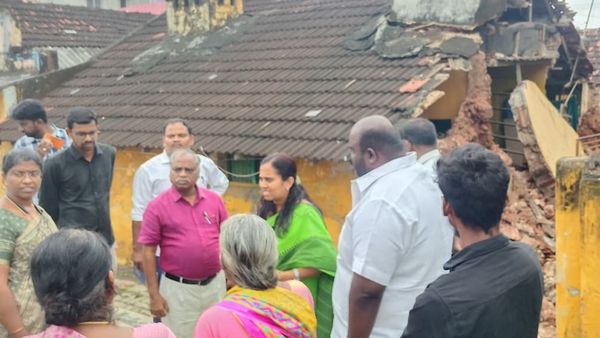 பொள்ளாச்சியில் இடிந்து விழுந்த வீடு.. மாமியார், மருமகன், மகள்.. அதிர்ஷ்டவசமாக தப்பிய ஐந்து பேர்