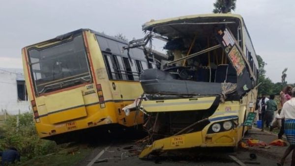 Bus accident: சிவகங்கை கோர விபத்து! நேருக்கு நேர் இரு பேருந்துகளும் மோதிக் கொள்ள என்ன காரணம்?