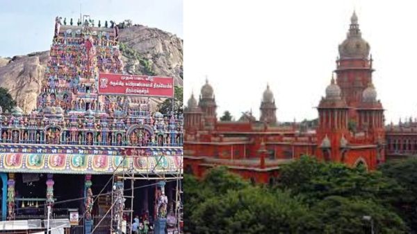 திருப்பரங்குன்றம் மலை உச்சியில் இருப்பது சமணர்களின் தூண்.. உயர் நீதிமன்றத்தில் இந்து அறநிலையத்துறை வாதம்