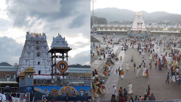 திருப்பதியில் கடும் குளிர்! ஆனாலும் ஏழுமலையானை காண குவிந்த பக்தர்கள்!