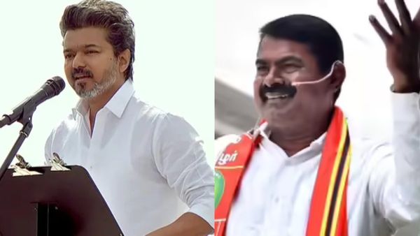 விஜய் இப்படி பேசியது மகிழ்ச்சியாக இருக்கு.. வாழ்த்துறேன்.. வரவேற்கிறேன்! சீமான் சொன்னதை பாருங்க