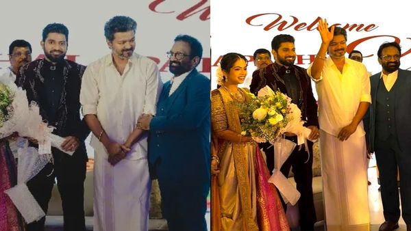 தயாரிப்பாளர் மகள் கல்யாண மேடையில் விஜய் செய்த செயல்! திகைத்த திருமண மண்டபம்! நடந்த சம்பவம் இதுதானாம்!