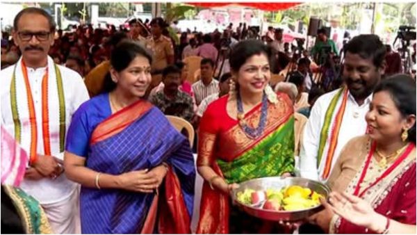 செளமியா அன்புமணியுடன் பொங்கல் கொண்டாடிய கனிமொழி.. ஒருவேளை இருக்குமோ.. தேர்தல் வேற நெருங்குது!