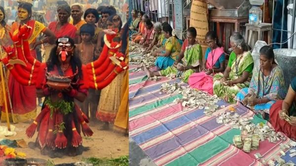 குலசை முத்தாரம்மன் கோவில் உண்டியல் காணிக்கை.. அரை கோடியை நெருங்கியது! மொத்தம் எவ்வளவு தெரியுமா?