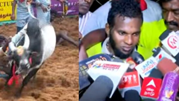 மதுரை அலங்காநல்லூர் ஜல்லிக்கட்டில் சீறி பாய்ந்த காளைகள்.. அசால்ட் காட்டிய கார்த்தி முதலிடம்! கார் பரிசு