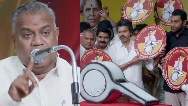 3 -4 தொகுதியில் விஜய் நிற்பார்.. மேடையில் உளறிய புஸ்ஸி ஆனந்த்.. தவெக பொதுச்செயலாளருக்கே சட்டம் தெரியலையே! ட்ரோல்