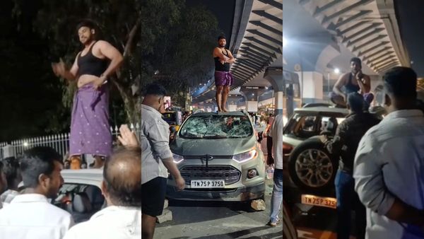 கோவை அவிநாசி சாலையை கதிகலங்க வைத்த போதை இளைஞர்.. மக்கள் செய்த தரமான சம்பவம்