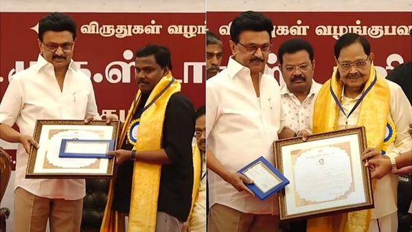 அமைச்சர் துரைமுருகனுக்கு அண்ணா விருது.. யுகபாரதிக்கு பாரதிதாசன் விருது வழங்கிய முதல்வர் ஸ்டாலின்!