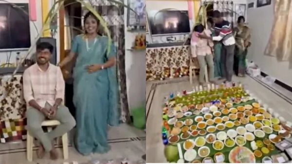 290 ஐட்டங்களுடன் மருமகனுக்கு மறக்க முடியாத சங்கராந்தி விருந்து.. தலைப்பொங்கல் பரிமாறி அசத்திய கலாவதி