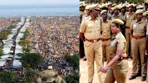 மெரினாவில் நம்ப முடியாத மாற்றம்.. சென்னையில் 16 ஆயிரம் போலீசார் பாதுகாப்பு.. இன்று காணும் கோலாகலம்