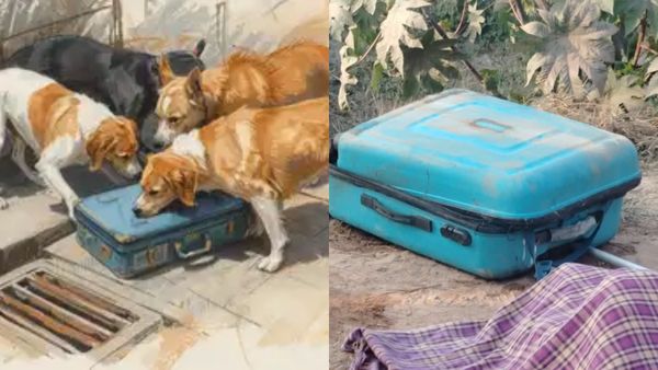 சூட்கேஸில் பச்சை குத்தப்பட்ட ஹரியானா பெண்.. உப்பி கிடந்த உடம்பை கண்டு ஆடிப்போன மக்கள்