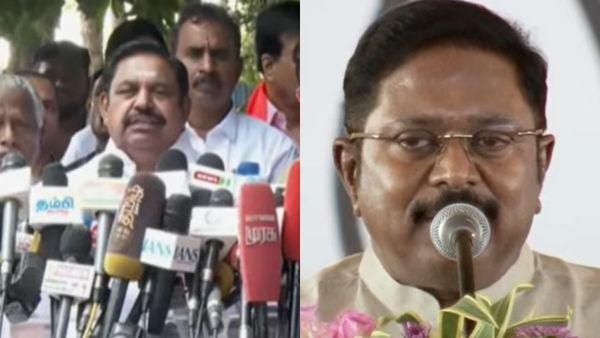 டிடிவி தினகரனிடம் கேள்வி.. பாய்ந்து பதில் சொன்ன எடப்பாடி பழனிசாமி.. பிரஸ்மீட்டில் 