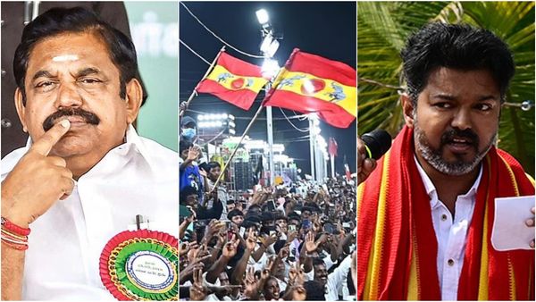 அதிமுக கூட்டத்தில்.. தவெக கொடியை பார்த்து குஷியான எடப்பாடி பழனிசாமியா இது! விஜய்யை இப்படி பேசிட்டாரே