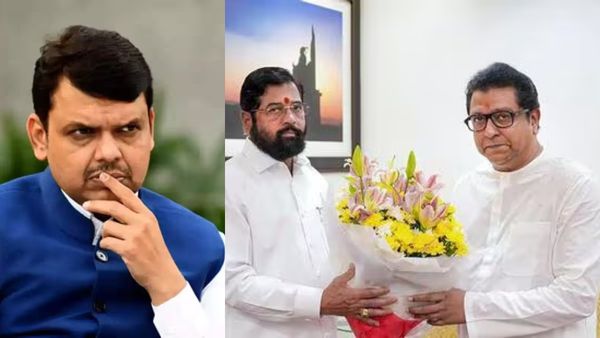 பாஜகவுக்கு குட்பை சொன்ன ஷிண்டேவின் சிவசேனா.. மீண்டும் ராஜ் தாக்கரே- உத்தவ் அணியுடன் கைகோர்ப்பு