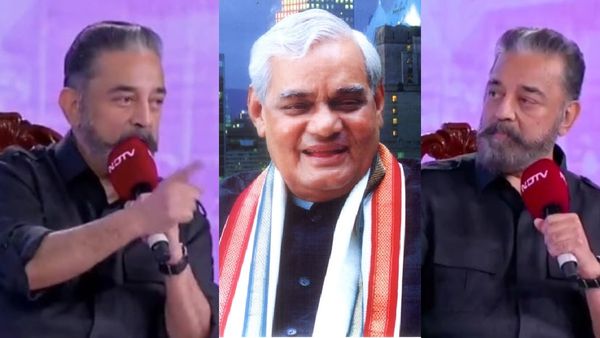 இந்தியில் பேச சொன்ன எடிட்டர்.. வாஜ்பாய் டயலாக்குடன் கமல்ஹாசன் கொடுத்த ‛ரிப்ளை'.. அதிர்ந்த அரங்க