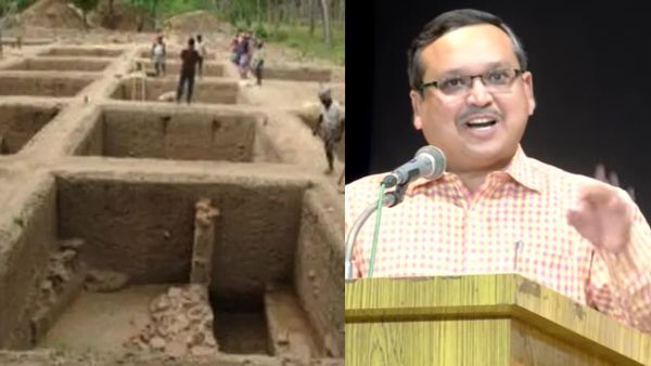 கீழடி என்றாலே சிலருக்கு பயம்.. அகழாய்வுகளின் அறிக்கையை வெளியிட முடியல! அமர்நாத் ராமகிருஷ்ணன் ஆதங்கம்