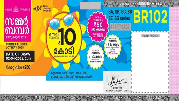 Kerala Summer Bumper: ரூ.10 கோடி முதல் பரிசு.. யாருக்கு கொடுத்து வச்சிருக்கோ.. வந்தாச்சு கேரள சம்மர் பம்பர் லாட்டரி!