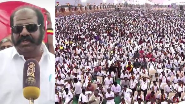 மாம்பழத்தின் கோட்டையை நசுக்கியவர் விஜயகாந்த்.. தேமுதிக மாநாட்டில் பாமகவை சீண்டிய பிரபல நடிகர்