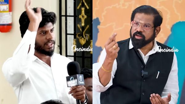 ஆடு நனையுதுன்னு ஓநாய் அழுவதா.. பாஜகவை பார்த்து கல்லூரி மாணவர் கேள்வி.. ஒன்இந்தியா நிகழ்ச்சியில் பரபர