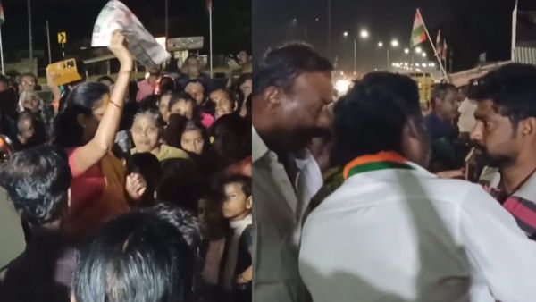 காரில் ஜோதிமணி இறங்கியதுமே.. குறுக்கே வந்து நின்ற திண்டுக்கல் நபர்.. உடனே நாயை தூக்கி கொஞ்சி! ஓ காட்