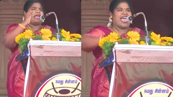 தமிழ் மொழியில் மட்டும் தான் நடிப்பேன்.. தேமுதிக மாநாட்டில் விஜயகாந்தால் நெகிழ்ந்த ரோபா சங்கர் மகள்