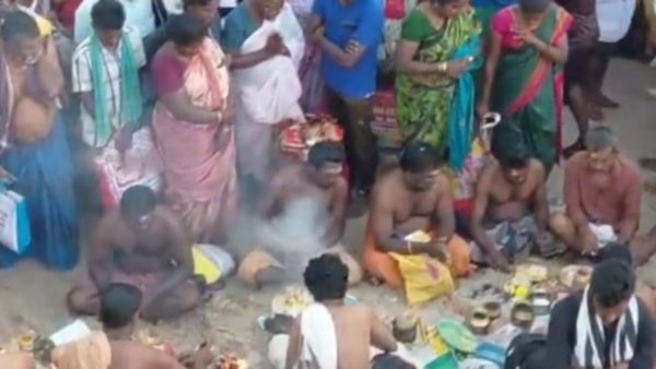 இன்று தை அமாவாசை.. ராமேஸ்வரம் அக்னி தீர்த்தக் கடல், நெல்லை தாமிரபரணியில் ஆயிரக்கணக்கானோர் தர்ப்பணம்