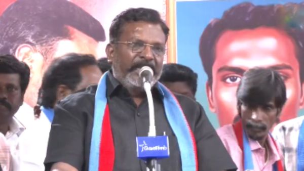 “தமிழ் அழிவதற்கு காரணம் சேர சோழ பாண்டிய மன்னர்கள்தான்” - திருமாவளவன் பேச்சு!