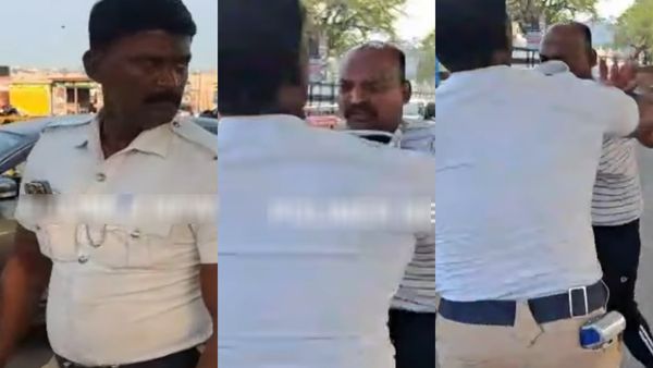 ஆர்ஐ இல்லாமல் அபராதமா? தட்டிக்கேட்ட மப்டி போலீசை தாக்கிய போக்குவரத்து காவலர்.. சென்னை மெரினாவில் ஷாக்