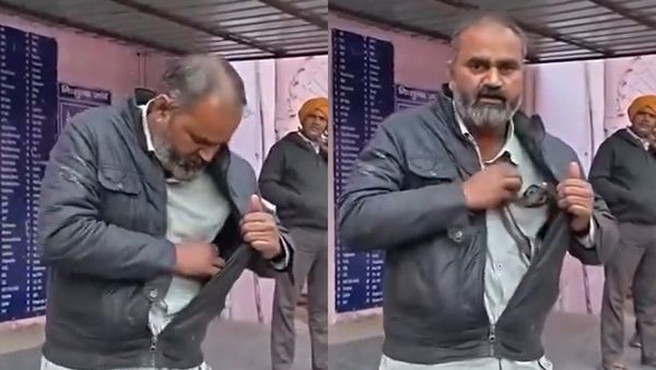 கடித்த பாம்பு எங்கே.. ஜாக்கெட்டை திறந்த டிரைவர்.. எட்டிப்பார்த்த நாகத்தால் ஆடிப்போன மக்கள்