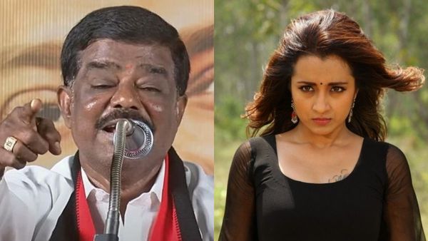 நடிகை திரிஷா பாதுகாப்பாகத்தானே இருக்கிறார்! திமுக சிவாஜி கிருஷ்ணமூர்த்தி சர்ச்சை பேச்சு