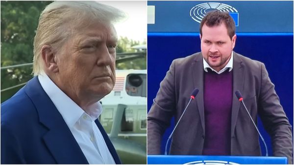 மிஸ்டர் டிரம்ப்.. **** ***! அமெரிக்க அதிபரை அசிங்கமாக திட்டிய டென்மார்க் தலைவர்! பதறி போன சபாநாயகர்