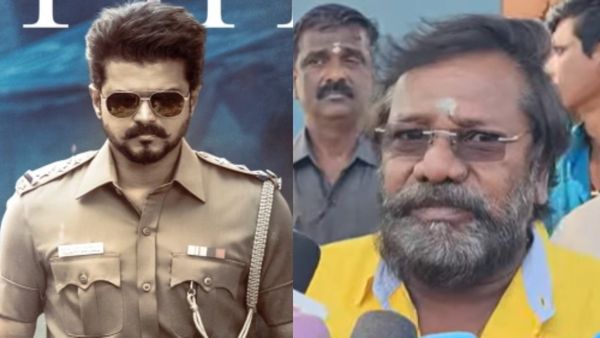 ”டப்பிங்கிற்கு மட்டும் தான் வாய் திறப்பேன் என்று சொன்னால் எப்படி?” விஜய்யை விமர்சித்த கருணாஸ்!