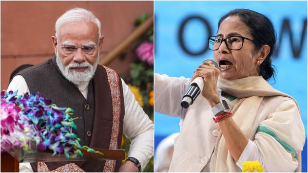 மோடிக்கு அதிர்ச்சி கொடுத்த மேற்கு வங்கம்.. மீண்டும் மம்தா தான்! காங்கிரஸ் ரேஸிலேயே இல்லை! புது சர்வே