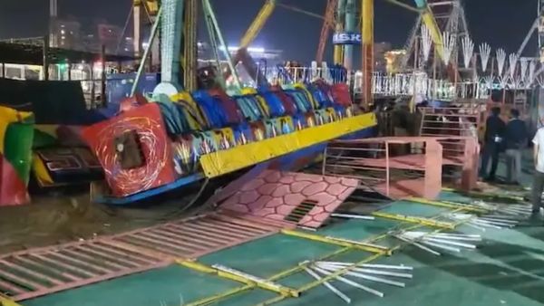 கண்காட்சியில் ராட்டினம் சரிந்து கோர விபத்து.. போலீஸ் அதிகாரி பலி.. 13 காயம்.. ஹரியானா அதிர்ச்சி!