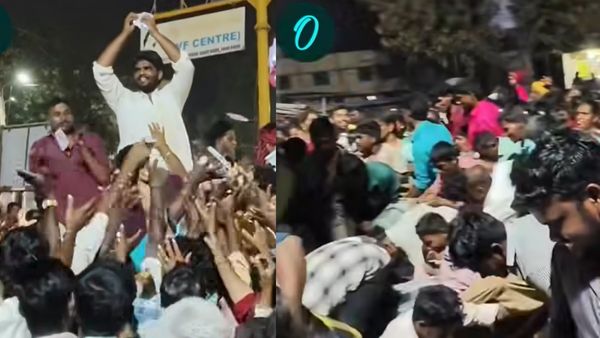 உளுந்தூர்பேட்டையில் வானில் பெய்த பண மழை.. ரூ.100 நோட்டை அள்ளி கொட்டிய கள்ளக்குறிச்சி திமுக பிரபலம்