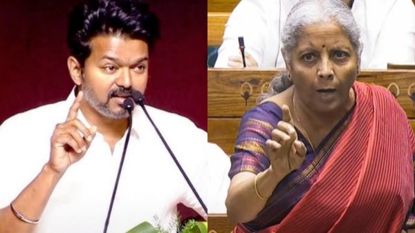 விஜய்யை பார்த்து பயமா.. சட்டென திமுக பக்கம் காய் நகர்த்திய நிர்மலா சீதாராமன்.. செம ட்விஸ்ட்