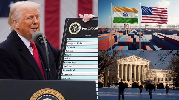 இந்திய மீதான அமெரிக்காவின் வரி 10% ஆக குறைந்தது.. நீதிமன்ற தீர்ப்பால் வழிக்கு வந்த டிரம்ப்!