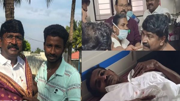 திமுக நிர்வாகிக்கு கத்தி குத்து.. பொன்னாடை போர்த்துவது போல் இளைஞர் வெறிச்செயல்! பரபரத்த வேடசந்தூர்