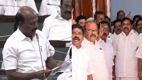 திமுகவா? அதிமுகவா? சட்டசபையில் மாறி மாறி விவாதம்.. அமளியில் ஈடுபட்ட அதிமுக எம்.எல்.ஏக்கள்