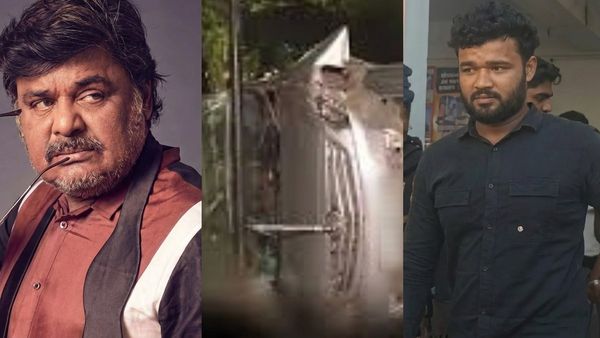 சென்னை ஹாடோஸ் சாலையில் வேகமாக வந்த மன்சூர் அலிகான் மகன் கார்! திடீரென மரத்தில் மோதி விபத்து