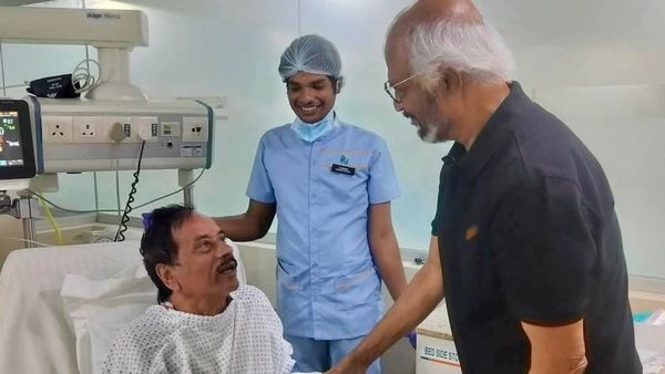 அப்பல்லோ மருத்துவமனைக்கு சென்ற ரஜினிகாந்த்.. எச்.ராஜாவை நேரில் சந்தித்து நலம் விசாரித்தார்!