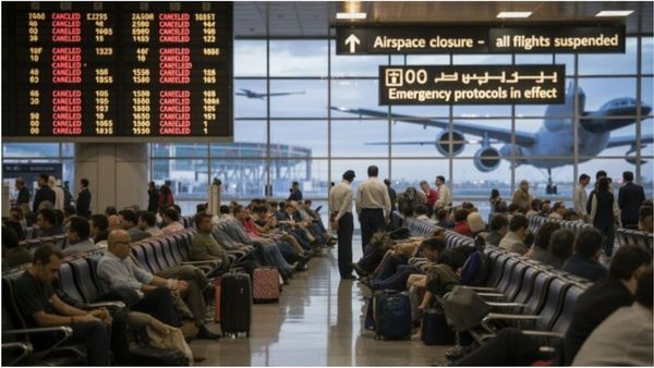 ஈரான் போர்: வான்பரப்பை மொத்தமாக மூடிய துபாய்! விமான போக்குவரத்து உலகம் முழுவதும் ஸ்தமித்தது!