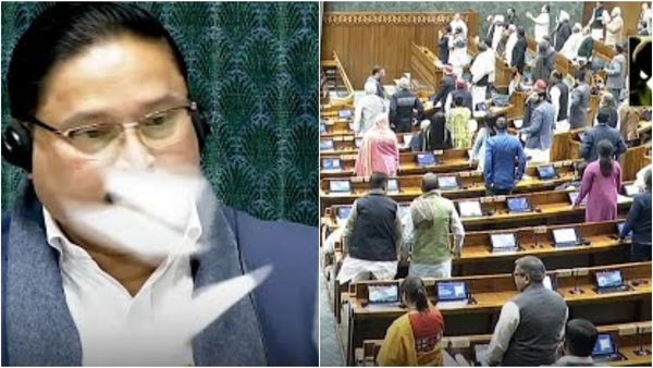 நேரு குறித்து வாயை விட்ட பாஜக எம்பி! அப்படியே முடங்கிய மக்களவை.. காங்., எம்பிக்கள் அமளி!