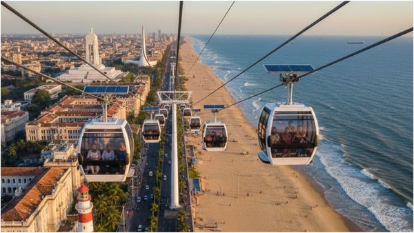 சென்னைக்கு வரும் ரோப் கார்.. மாஸ் காட்டும் மெரினா! மாநகராட்சி பட்ஜெட்டில் புதிய அறிவிப்பு!