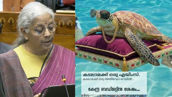 Kerala budget memes: கேரளாவுக்கு கிடைத்தது ஆமைதான்.. மத்திய பட்ஜெட்டில் வெளியான அறிவிப்பால் கடுப்பான சேட்டன்கள்