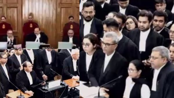 பெயர் நீக்கவே ‛சார்'.. கருப்பு கோட் அணிந்தபடி.. உச்சநீதிமன்றத்தில் மம்தா பானர்ஜி வாதம்